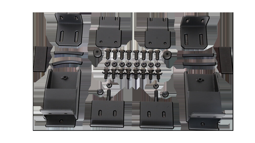 2018-2026 Jeep Wrangler JL Roof Rack Mount Kit Body Armor 4X4
