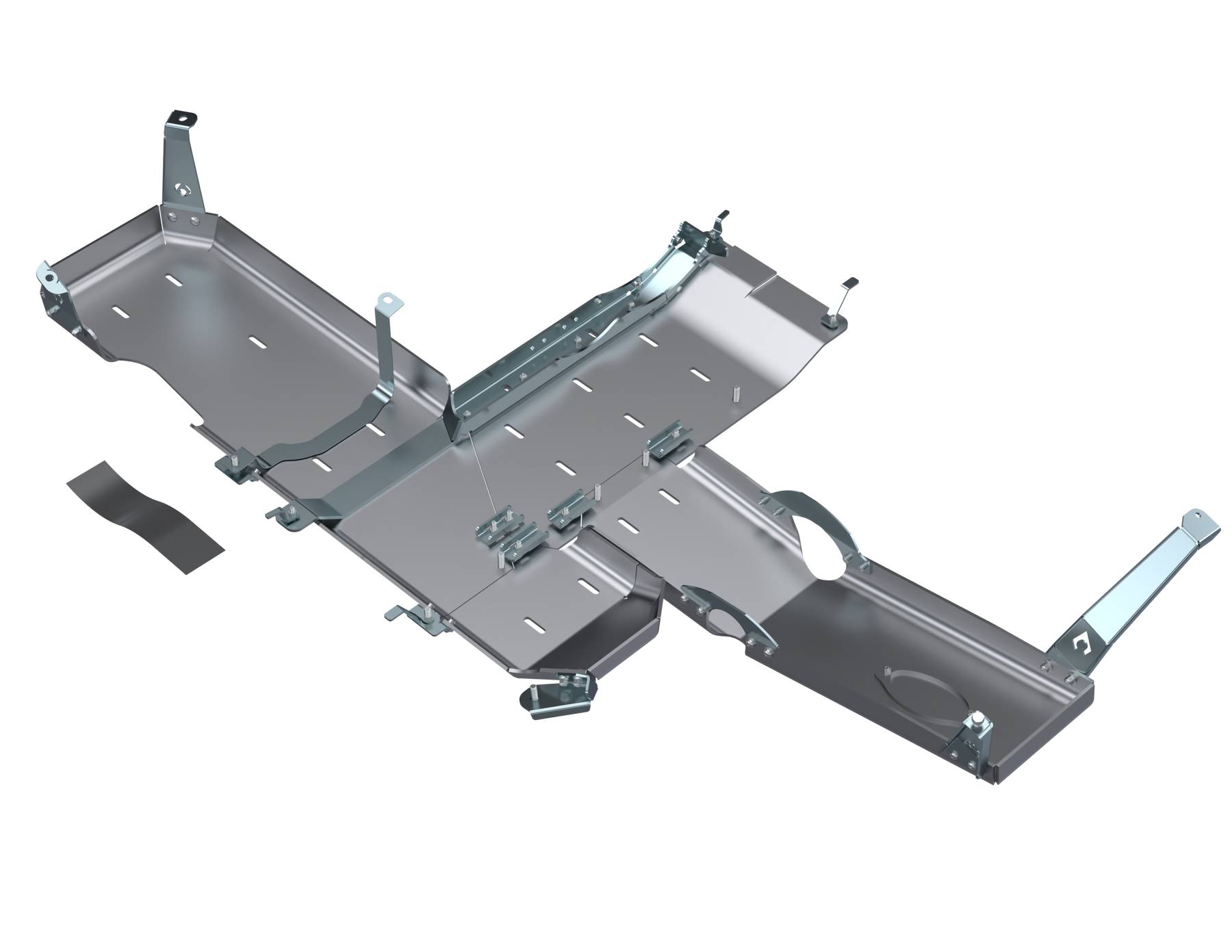 JL Full Bellypan With Oil Door - 2 Door 3.6L Aluminum 21-Present Artec Industries