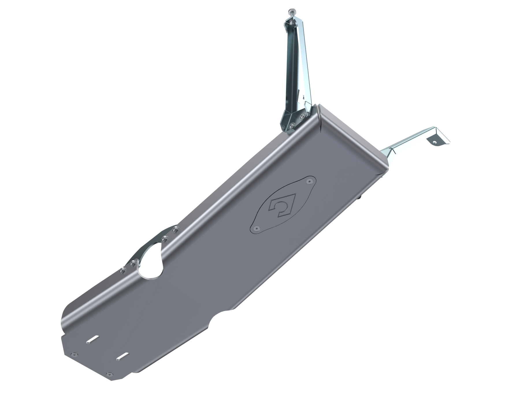 JLU Oil Skid Only With Oil Door - 2 and 4 Door 3.6L Aluminum 21-Present Artec Industries