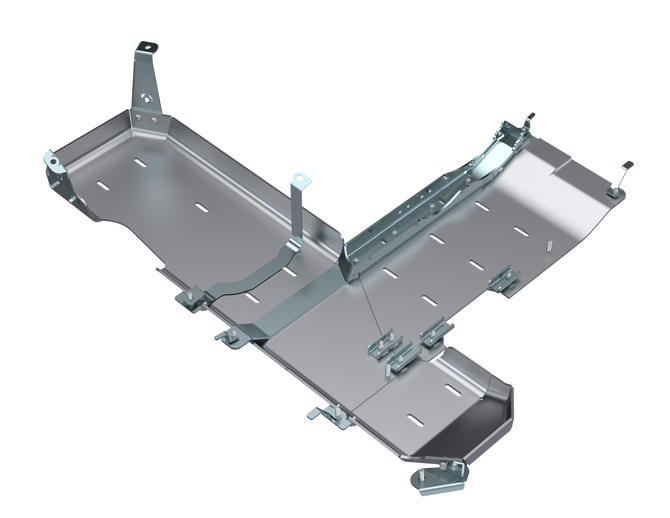 JL T-Case/Fuel Skid Only - 2 Door 3.6L, 2.0L Aluminum 18-Present Artec Industries