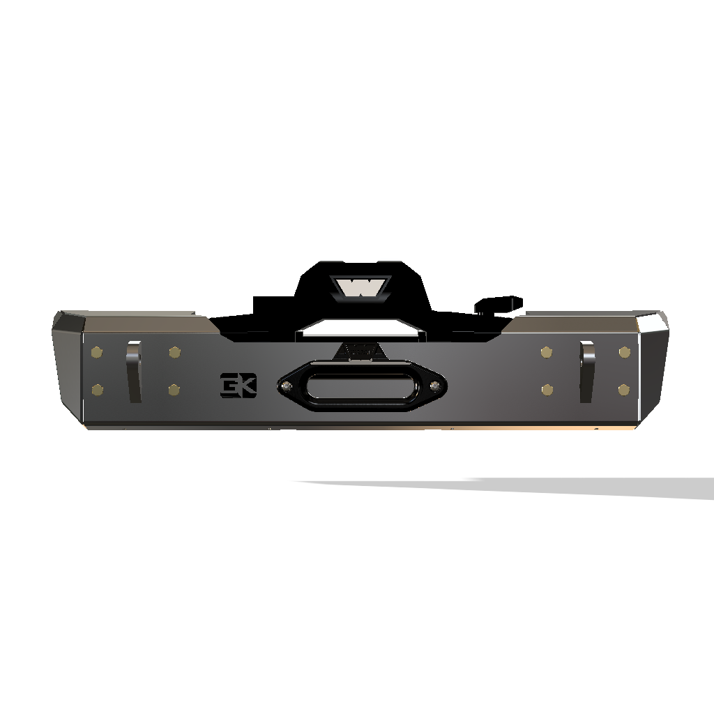 Gauntlet Front Bumper w/Winch Plate for Jeep JL/JT (2018+)