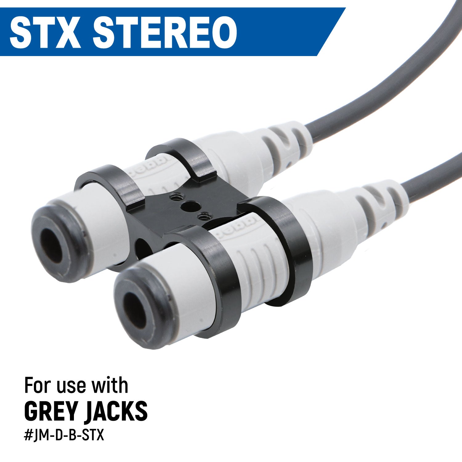 Dual Headset or Helmet Jack - Bar Mount - Offroad