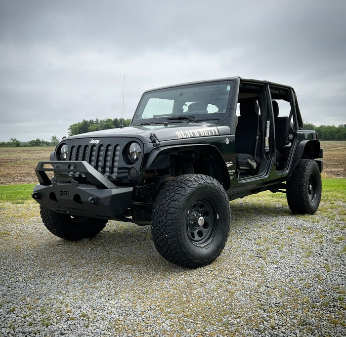 2007-2026 Jeep Wrangler JK/JL & Gladiator JT Orion Stubby Front Bumper Body Armor 4X4