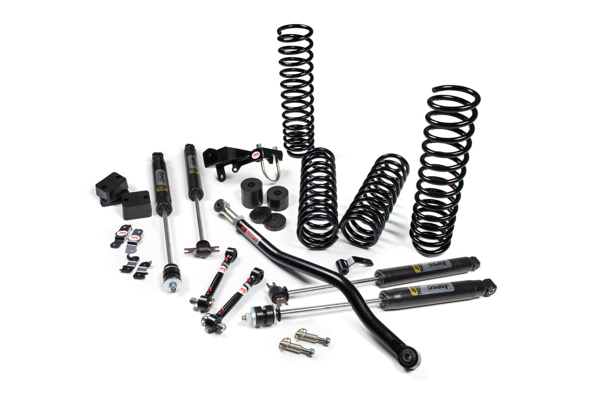 2007-2018 Jeep Wrangler JK J-Venture 4 Door 3.5 Inch Lift Kit JSPEC
