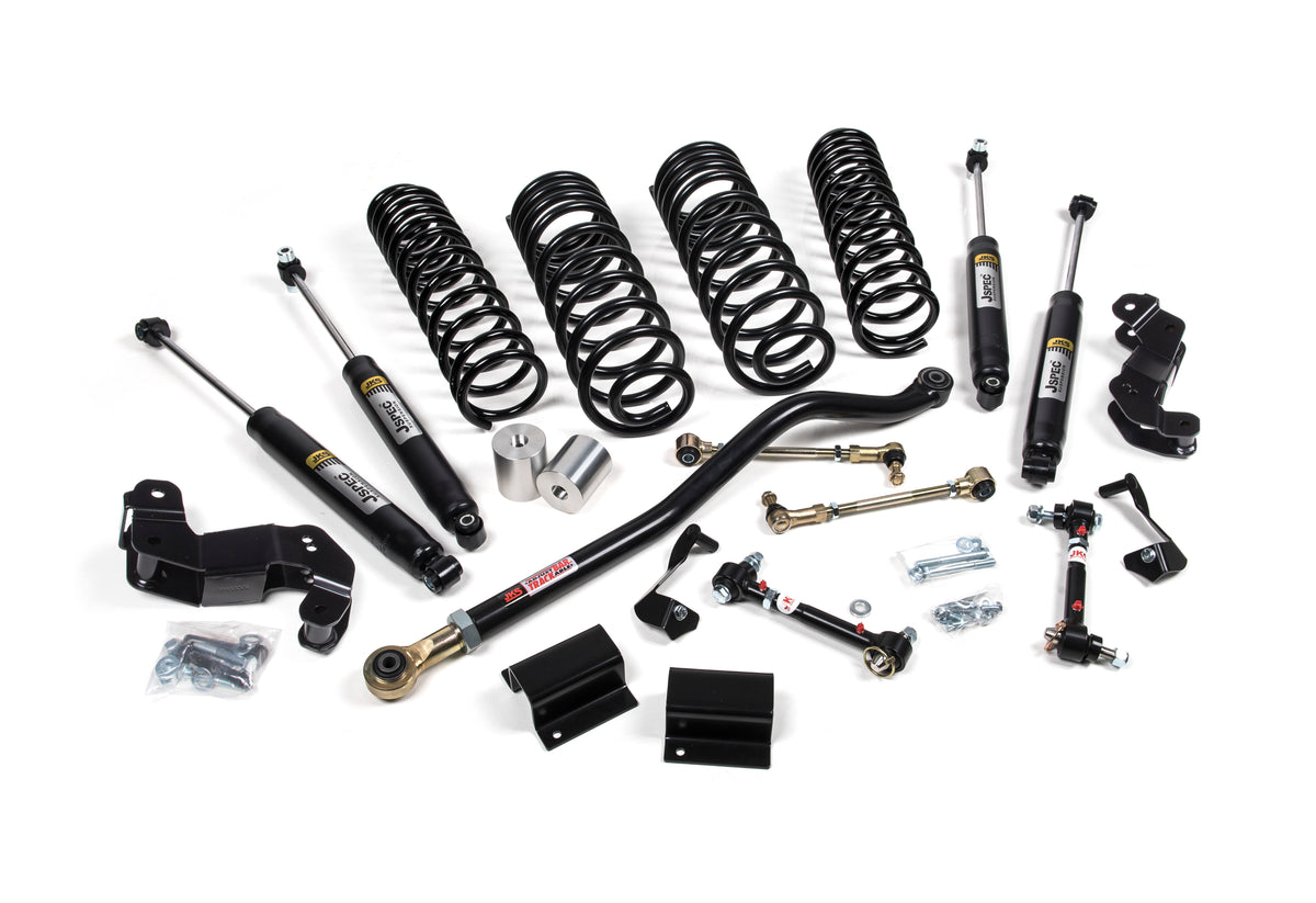2020-2023 Jeep Gladiator JT 4WD 3-3.5 Inch J-Kontrol Suspension Lift Kit 1.5-2 Inch Rear non-Mohave JSPEC