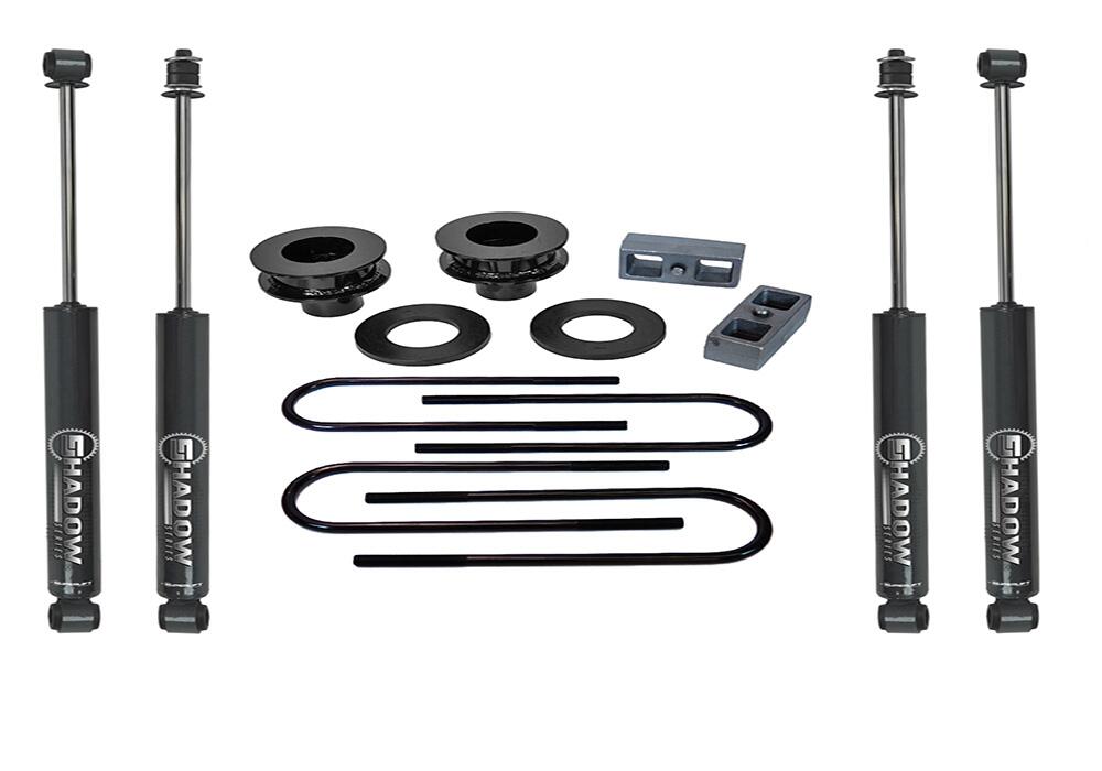 2.5 Inch Lift Kit 2005-2010 Ford F-250 Super Duty 4WD with Superlift Shocks Superlift