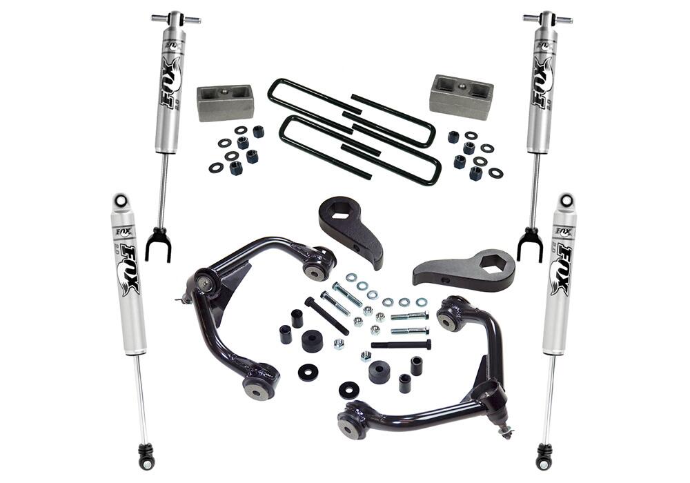 3 Inch Lift Kit 2011-2018 (2019 Legacy/Limited) Chevy Silverado/GMC Sierra 2500 Hd with Fox 2.0 Series Shocks Superlift