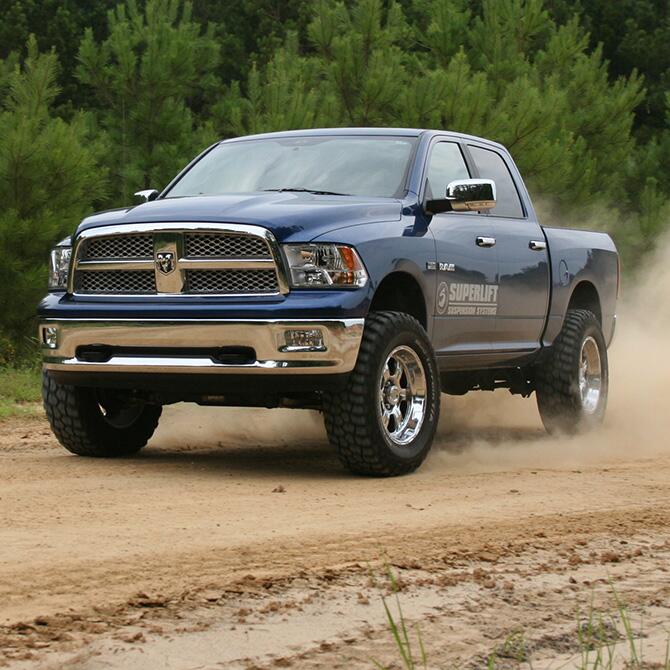 6 Inch Lift Kit 2009-2011 Dodge Ram 1500 4WD with Bilstein Shocks Superlift