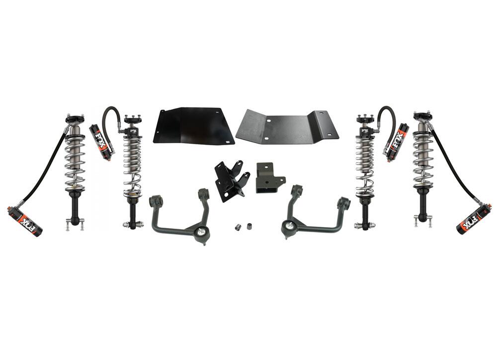 3-4 Inch Lift Kit 2021-2025 Ford Bronco 4-Door 4WD w/out Sasquatch Package with Fox Coilovers Superlift