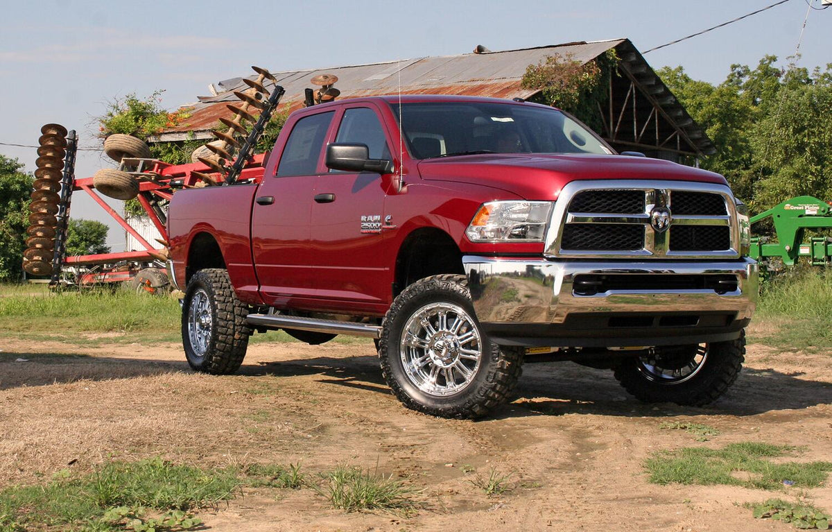 4 Inch Lift Kit 2014-2018 Ram 2500 4WD Diesel Engine Replacement Radius Arms with Superlift Shocks Superlift