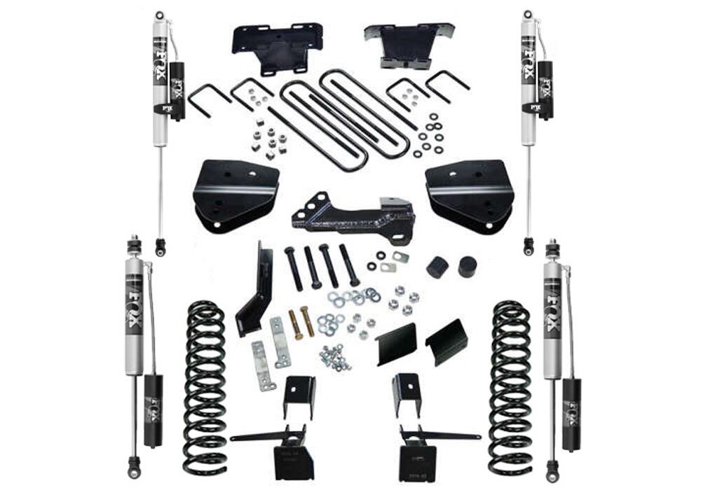 4 Inch Lift Kit 2017-2022 Ford F-250/350 4WD Diesel Engine with Fox 2.0 Reservoir Shocks Superlift