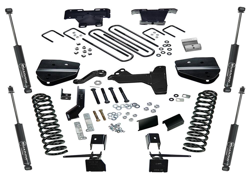 6 Inch Lift Kit 2017-2022 Ford F-250 and F-350 Super Duty 4WD with Superlift Shocks Diesel Only Superlift