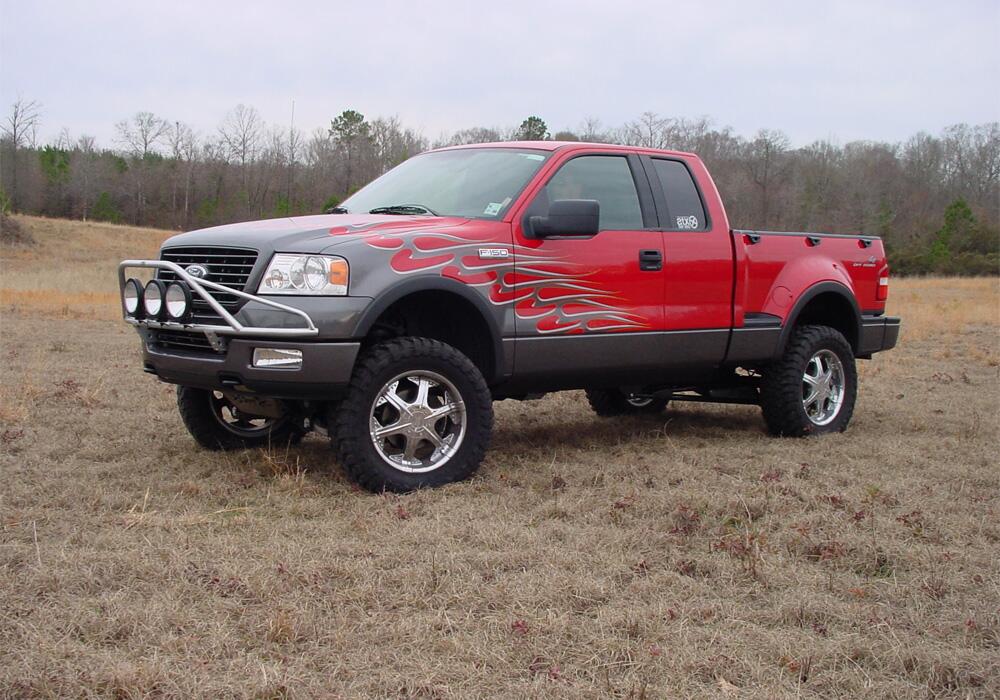 4.5 Inch Lift Kit 2004-2008 Ford F-150 4WD with Bilstein Rear Shocks Superlift