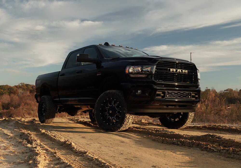 3.5 Inch Lift Kit 2019-2024 Ram 2500 4WD Diesel Engine with Replacement Radius Arms Shock Extensions (non Power Wagon models) Superlift