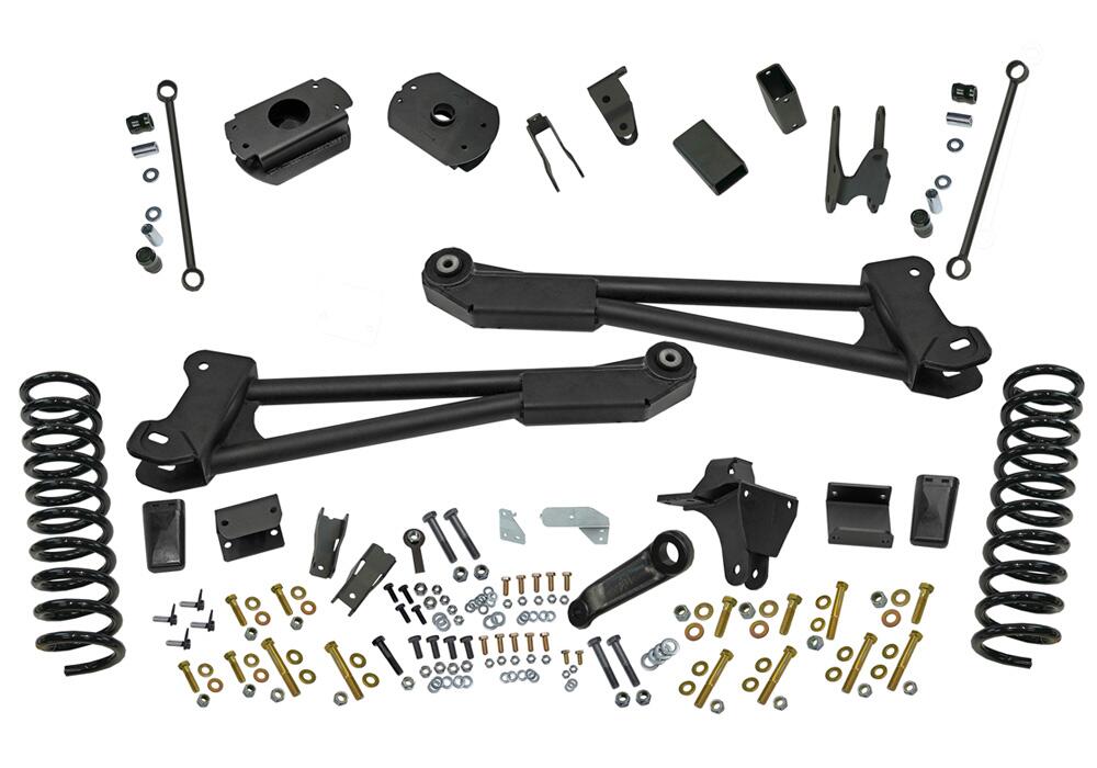3.5 Inch Lift Kit 2019-2024 Ram 2500 4WD Diesel Engine with Replacement Radius Arms Shock Extensions (non Power Wagon models) Superlift