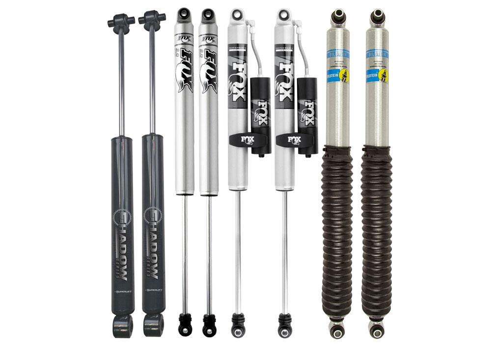 4 Inch Rock Runner Series Lift Kit 2007-2018 Jeep Wrangler JK 4-Door 4WD with Bilstein Shocks Superlift