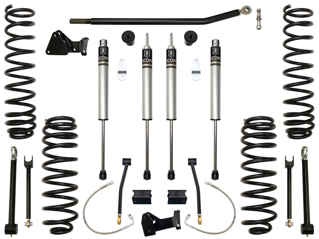 07-18 Jeep JK 4.5 Inch Suspension System Icon Vehicle Dynamics