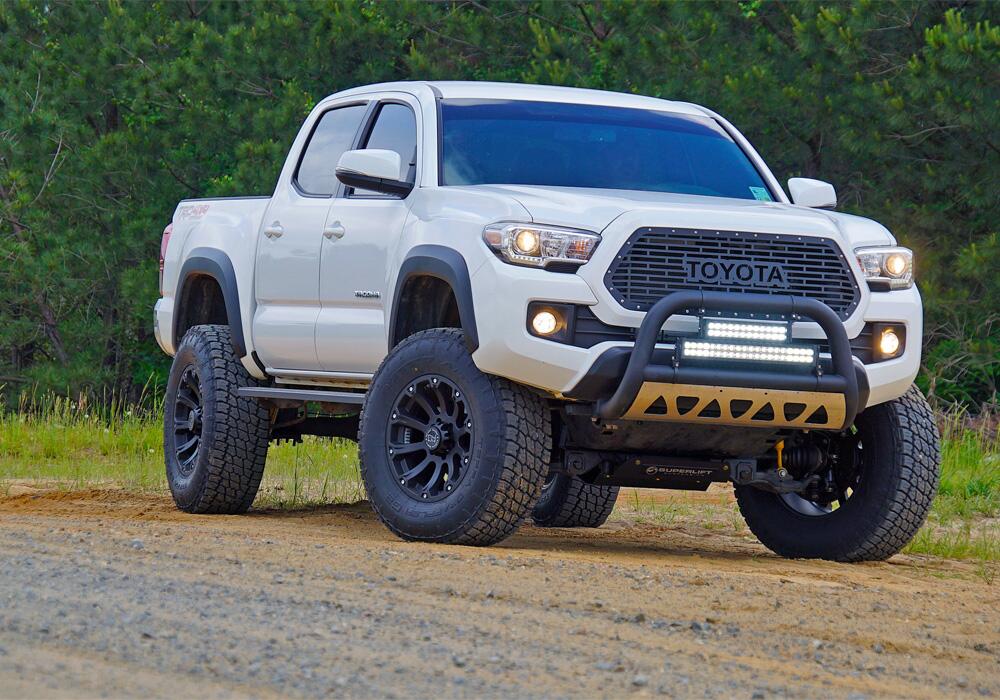 6 Inch Lift Kit with Shadow Shocks 2005-2015 Toyota Tacoma (will Not fit 2WD with 5-lug wheels) Superlift