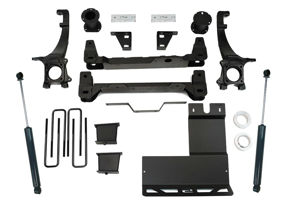 6 Inch Lift Kit with Shadow Shocks 2005-2015 Toyota Tacoma (will Not fit 2WD with 5-lug wheels) Superlift