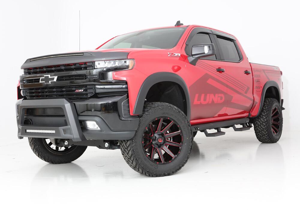 4 Inch Lift Kit 2019 (New Body Style)-2024 Chevy Silverado/GMC Sierra 1500 4WD with Aluminum or Stamped Steel Control Arms with Bilstein Rear Shocks Trailboss or AT4 Superlift