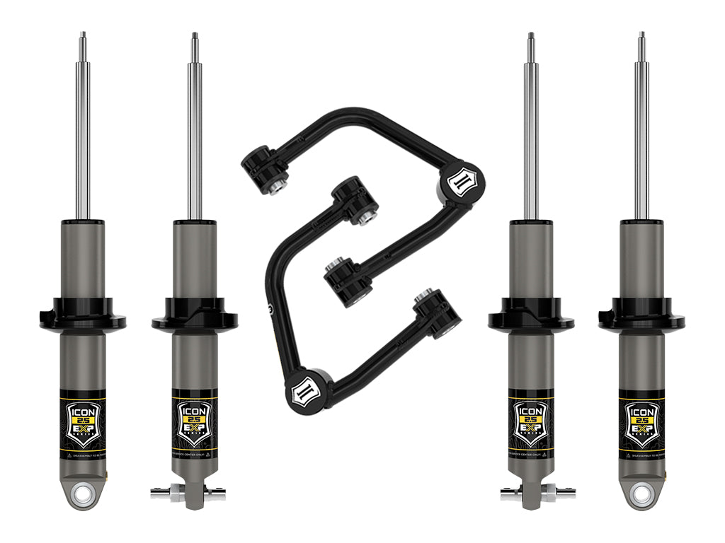 2021-2023 Ford Bronco Hoss 2.0 Pkg 0-2 Inch Lift Suspension System Icon Vehicle Dynamics