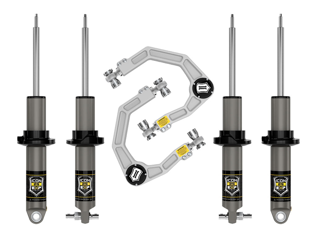2021-2023 Ford Bronco Hoss 2.0 Pkg 0-2 Inch Lift Suspension System Icon Vehicle Dynamics