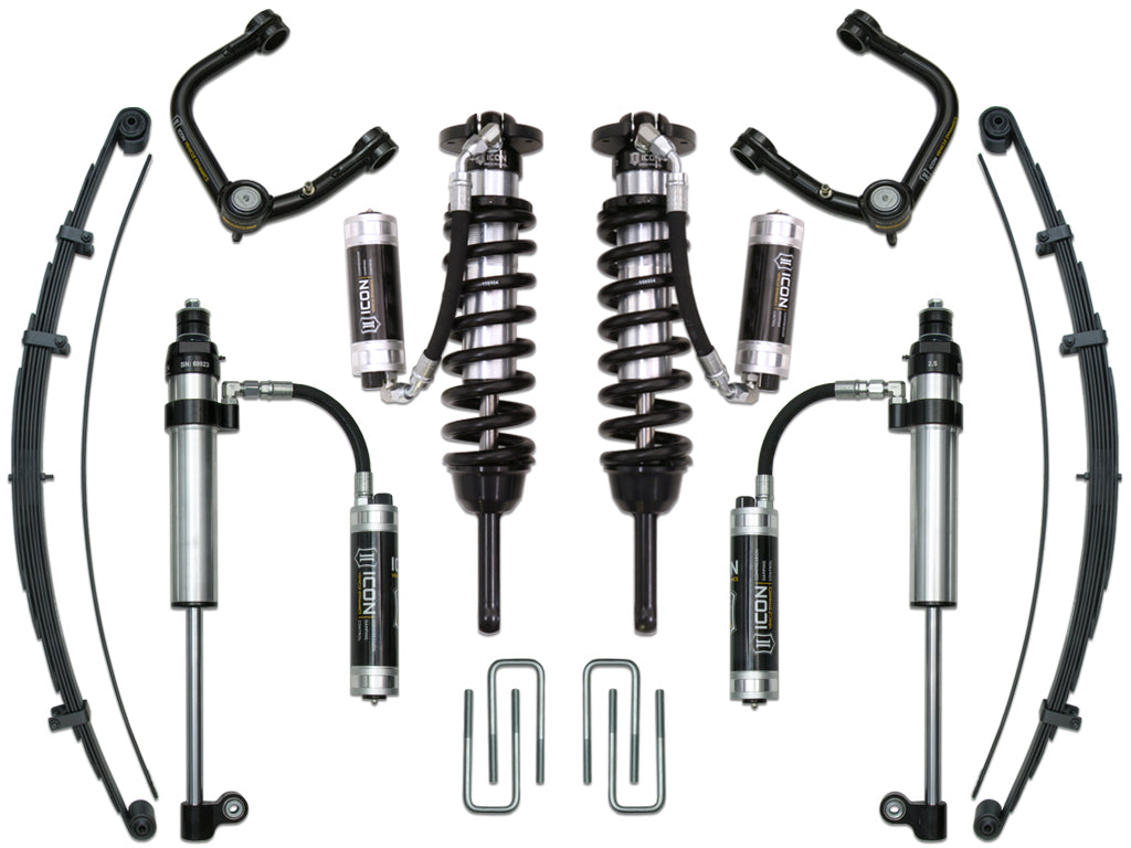 2005-2015 Toyota Tacoma 0-3.5 Inch Lift 2016-2023 Tacoma 0-2.75 Inch Lift Suspension System Icon Vehicle Dynamics