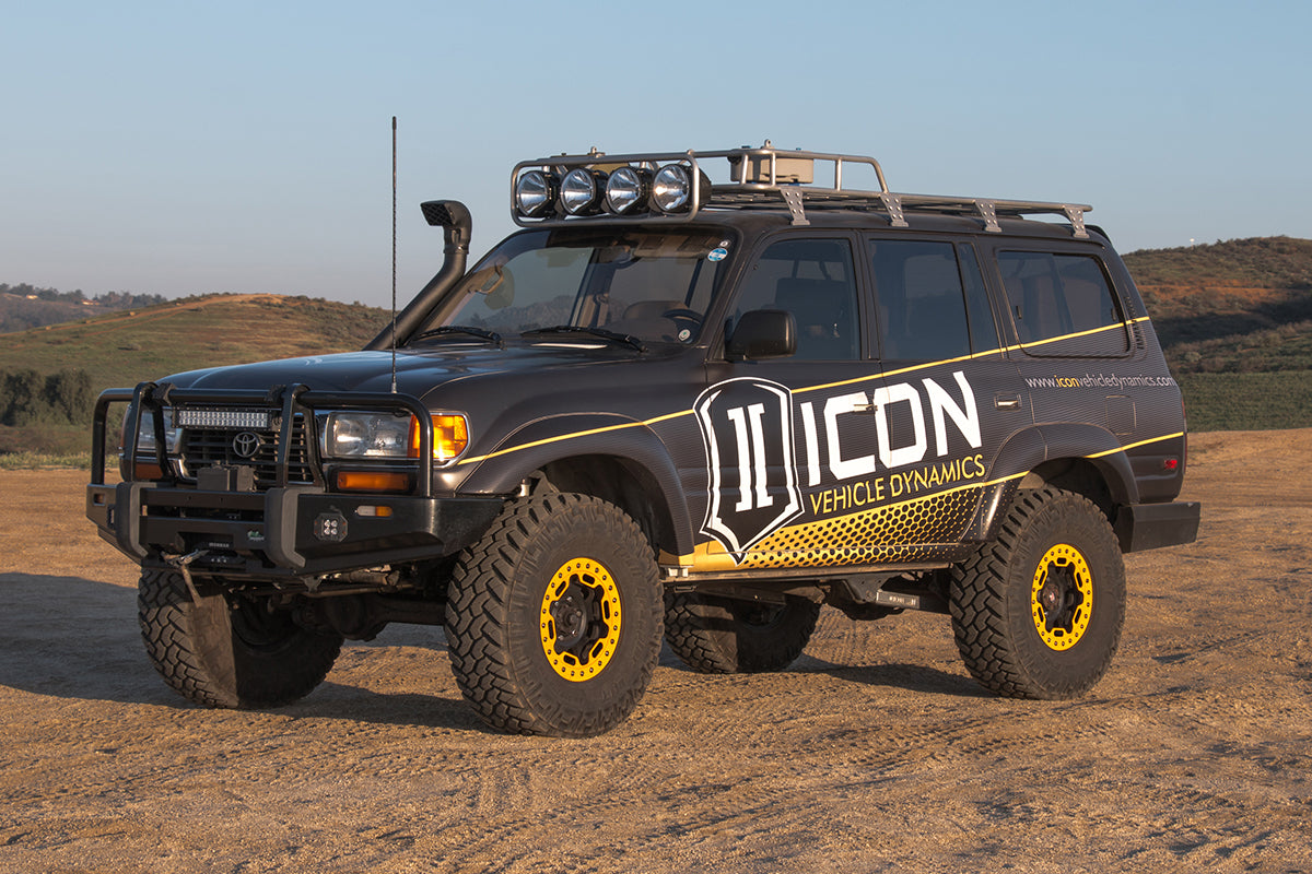 91-97 Land Cruiser 80 Series 3 Inch Stage 2 Suspension System Icon Vehicle Dynamics