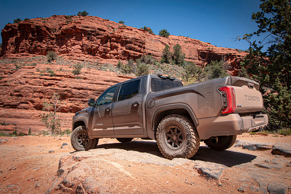 2022-2025 Toyota Tundra 2-3 Inch Lift Stage 2 2.5 Exp Suspension System Tubular Icon Vehicle Dynamics