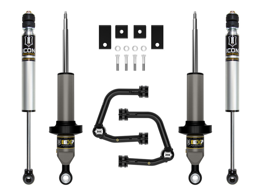 2022-2025 Toyota Tundra 2-3 Inch Lift Stage 2 2.5 Exp Suspension System Tubular Icon Vehicle Dynamics