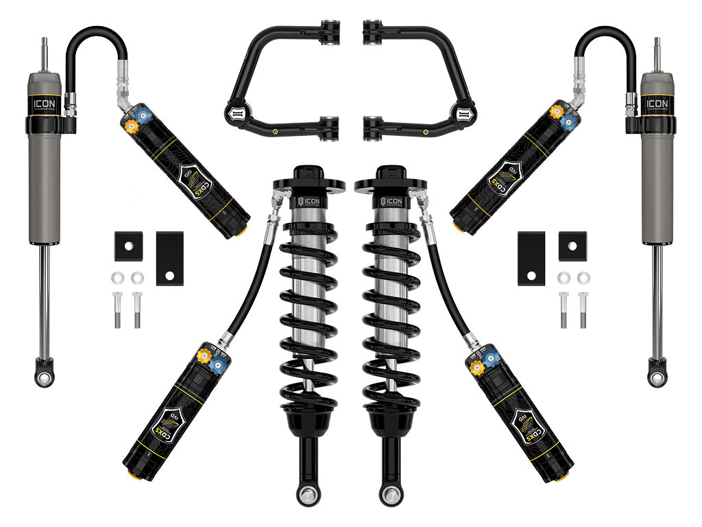 2022-2025 Toyota Tundra 2-3.5 Inch Lift Stage 9 2.5 Suspension System Tubular CDXS Icon Vehicle Dynamics