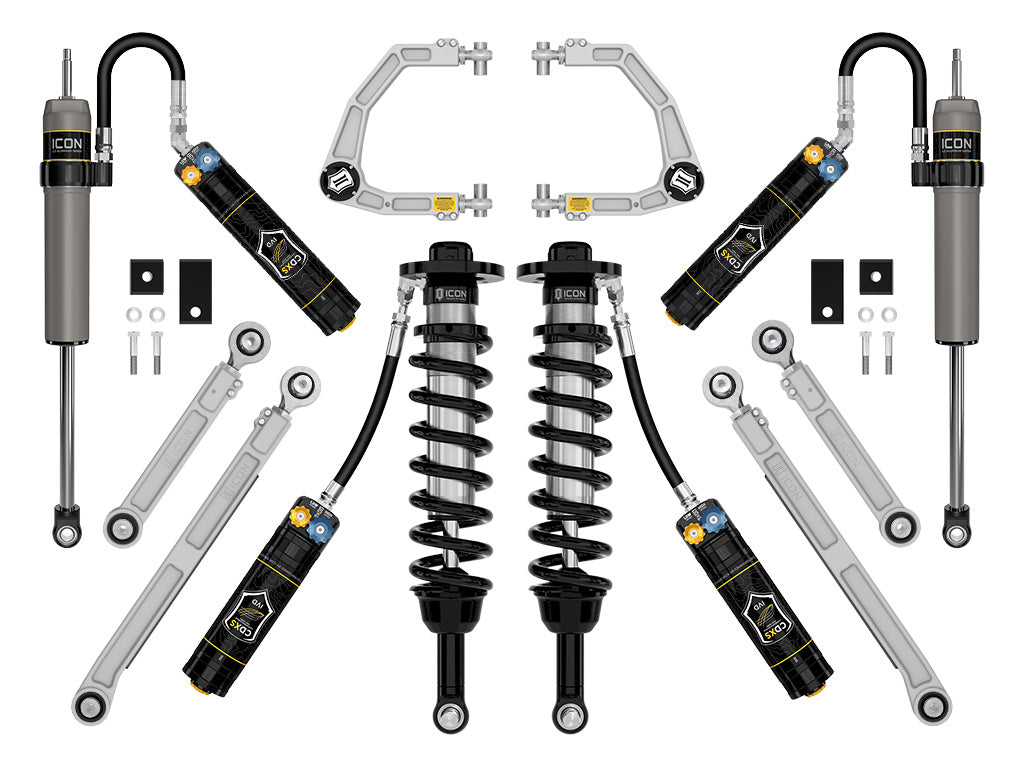 2022-2025 Toyota Tundra 1.25-3.5 Inch Lift 2.5 Suspension System Billet Icon Vehicle Dynamics