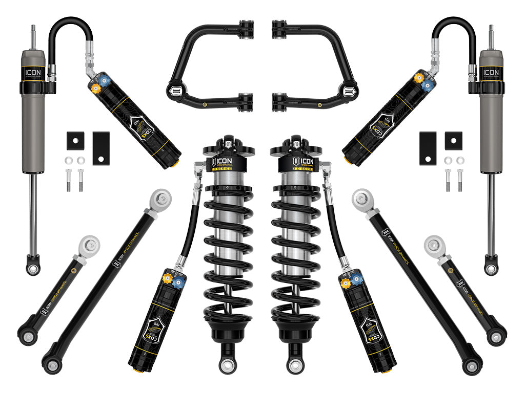 2022-2025 Toyota Tundra 2-3.25 Inch Lift 3.0 Suspension System Tubular Icon Vehicle Dynamics