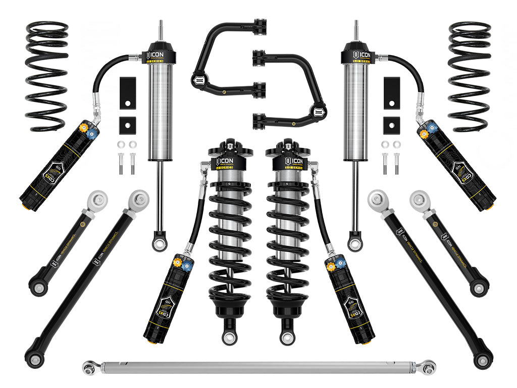 2022-2025 Toyota Tundra 2-3.25 Inch Lift 3.0 Suspension System Tubular Icon Vehicle Dynamics
