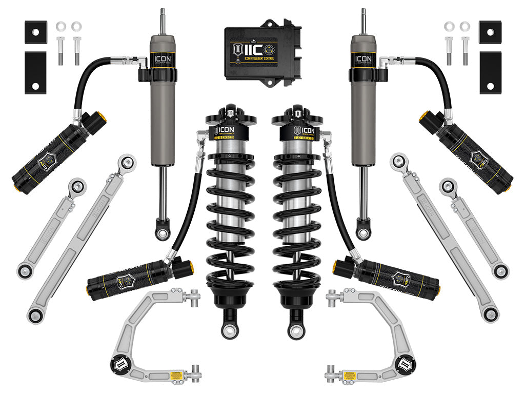 2022-2025 Toyota Tundra 1.25-3.25 Inch Lift 3.0 Suspension System Billet Icon Vehicle Dynamics