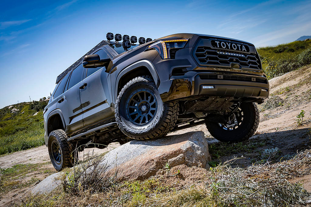 2023-2025 Toyota Sequoia 3-4.5 Inch Lift Stage 4 Suspension System Billet Trd Icon Vehicle Dynamics