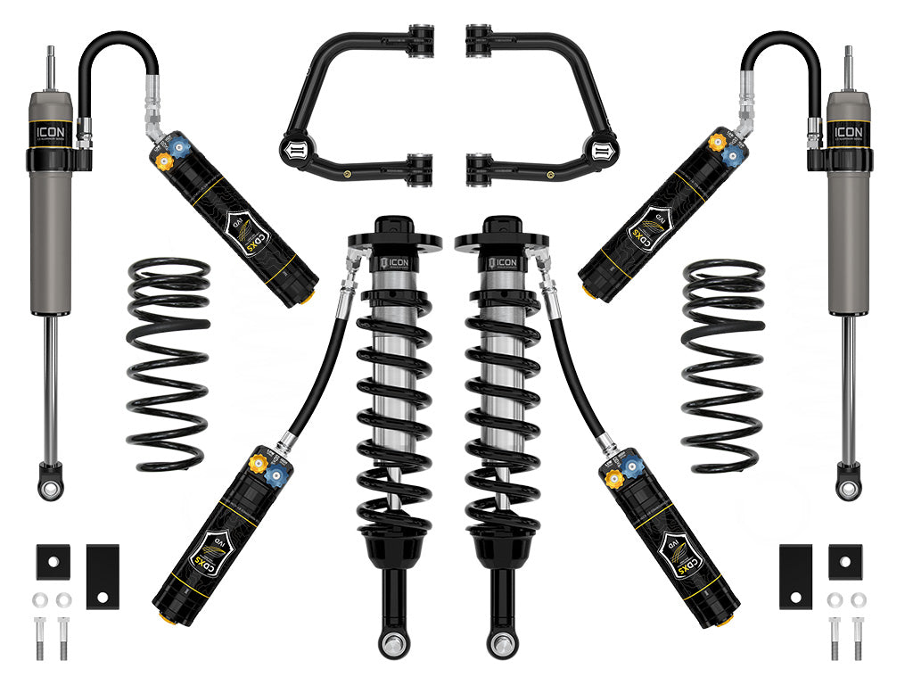 2023-2025 Toyota Sequoia 3-4.5 Inch Lift Suspension System Tubular Icon Vehicle Dynamics