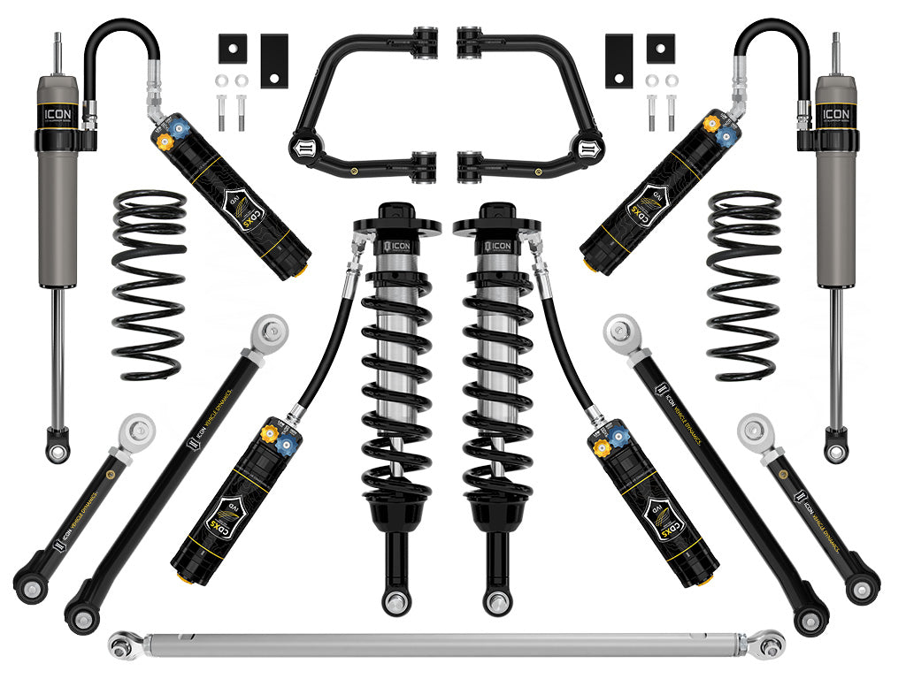 2023-2025 Toyota Sequoia 3-4.5 Inch Lift Stage 10 Suspension System Tubular CDXS Trd Icon Vehicle Dynamics