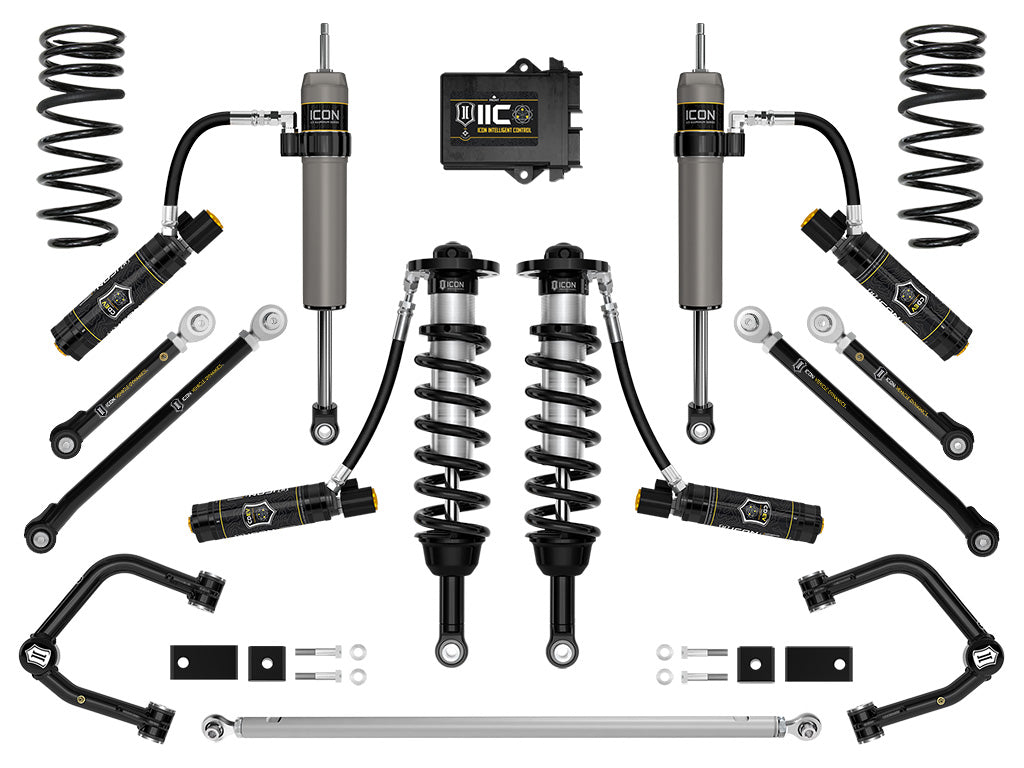 2023-2025 Toyota Sequoia 3-4.5 Inch Lift Suspension System Tubular Icon Vehicle Dynamics