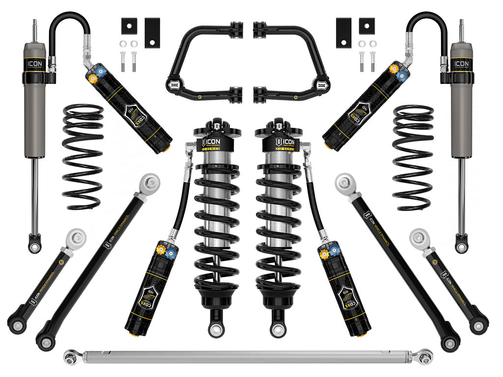 2023-2025 Toyota Sequoia 3-4.25 Inch Lift 3.0 Suspension System Tubular Icon Vehicle Dynamics