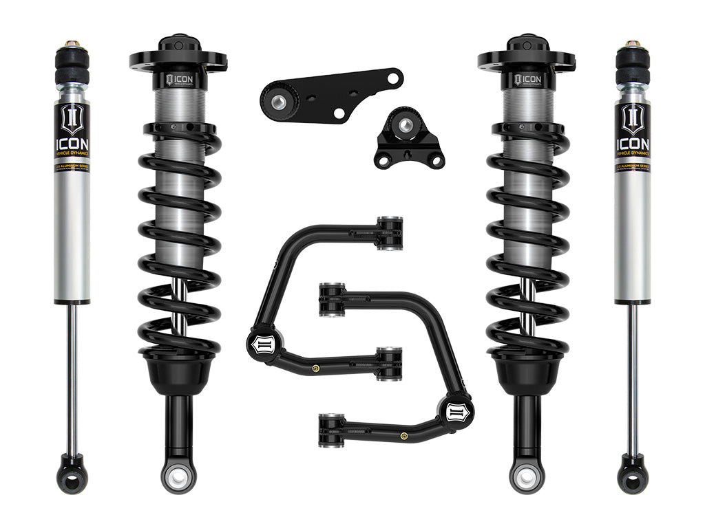2024-2025 Toyota Tacoma 1.25-3 Inch Lift Suspension System Tubular Icon Vehicle Dynamics