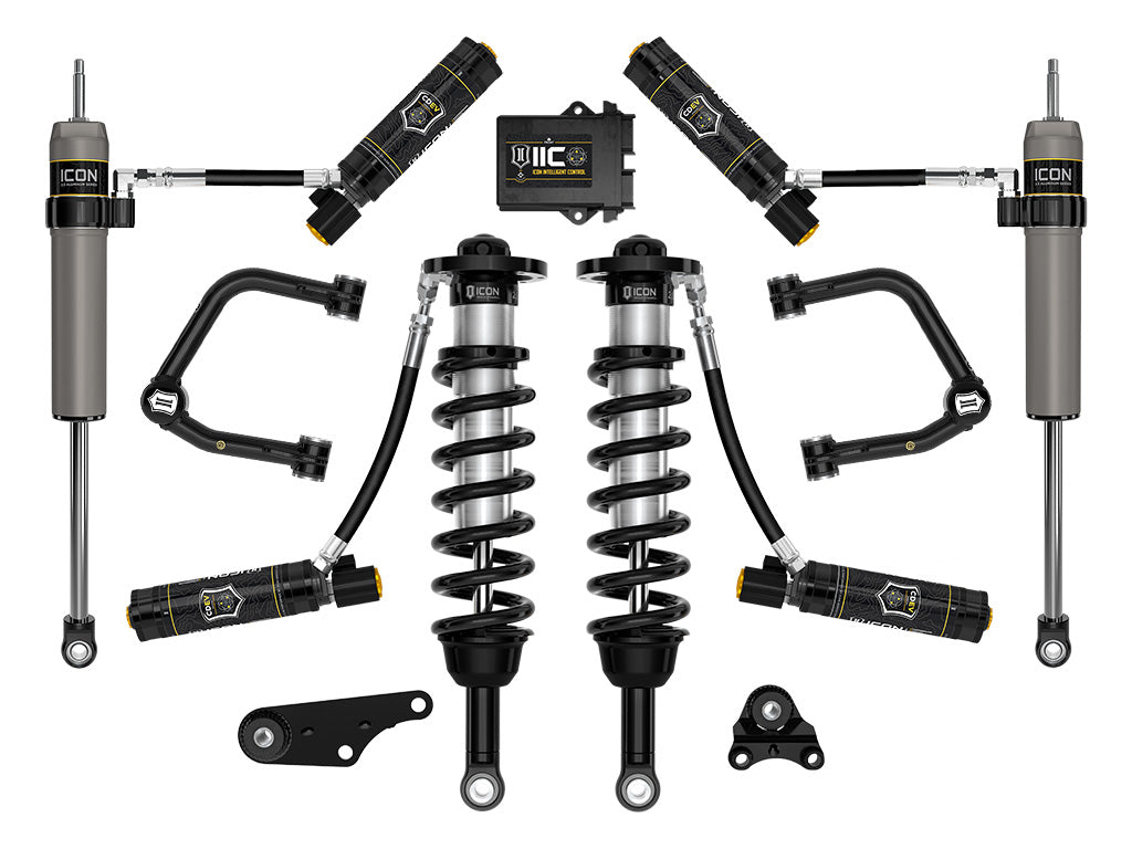 2024-2025 Toyota Tacoma 1.25-3 Inch Lift Stage 6 Suspension System Tubular Icon Vehicle Dynamics