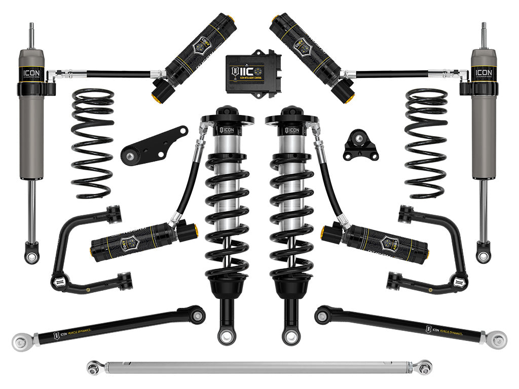 2025 Toyota 4Runner 4WD 1.25-3 Inch Lift Suspension System Icon Vehicle Dynamics