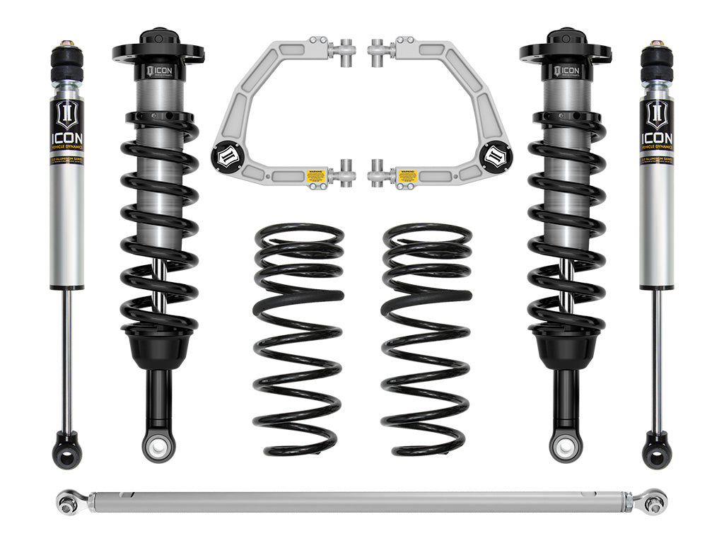 ICON 2025-2026 Toyota 4Runner 2WD, 1.25-3" Lift, Stage 3 Suspension System, Billet