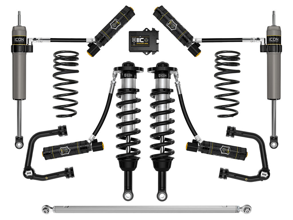 ICON 2025-2026 Toyota 4Runner 2WD, 1.25-3" Lift, Stage 12 Suspension System, Tubular