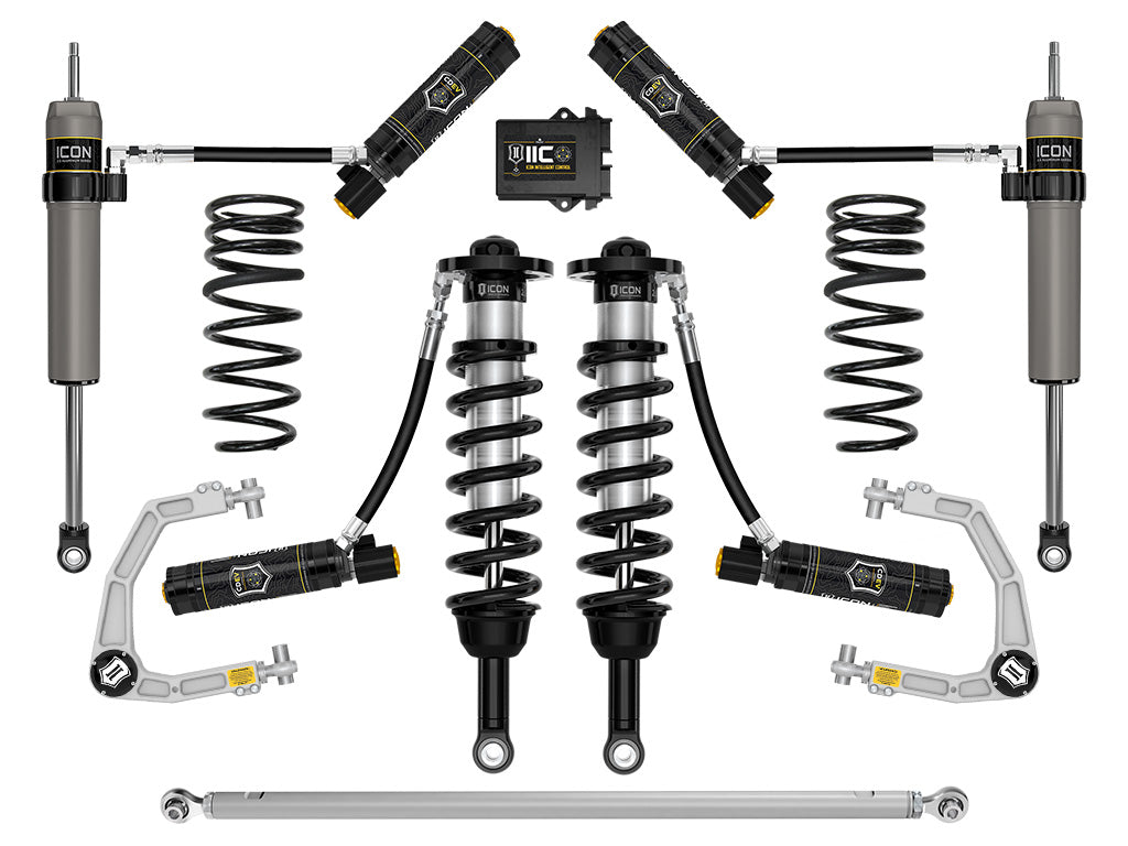 ICON 2025-2026 Toyota 4Runner 2WD, 1.25-3" Lift, Stage 12 Suspension System, Billet