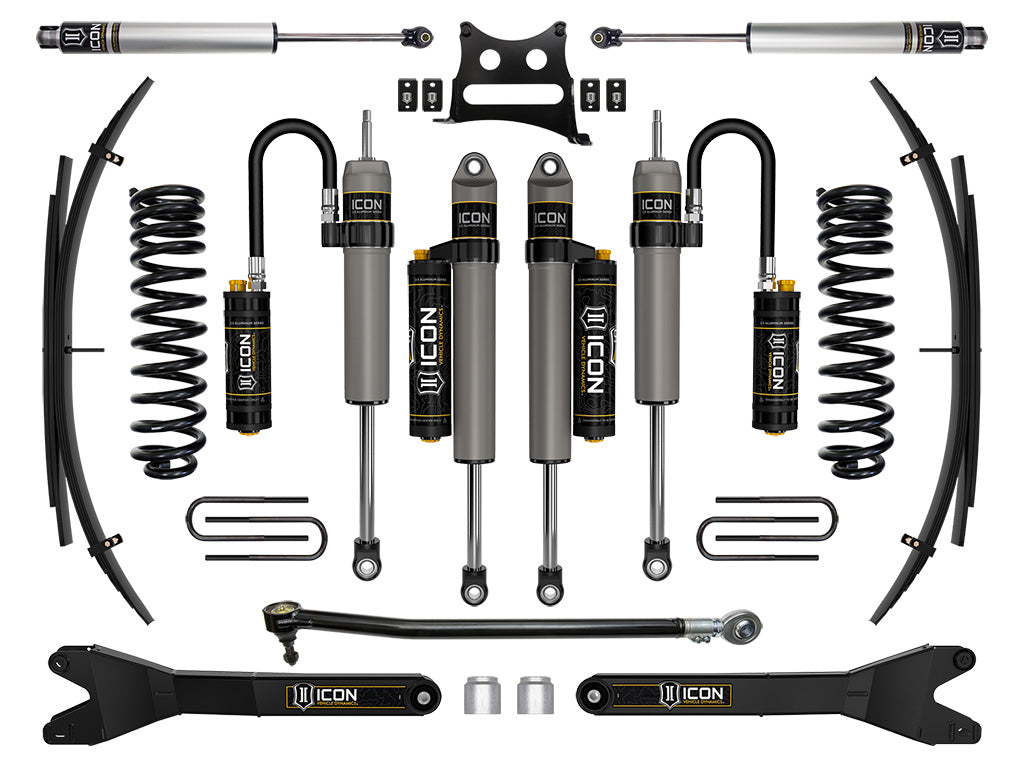 20-22 Ford F250/F350 4WD 2.5 Inch Lift Stage 6 Suspension Sys W/ Leaf Spring Icon Vehicle Dynamics