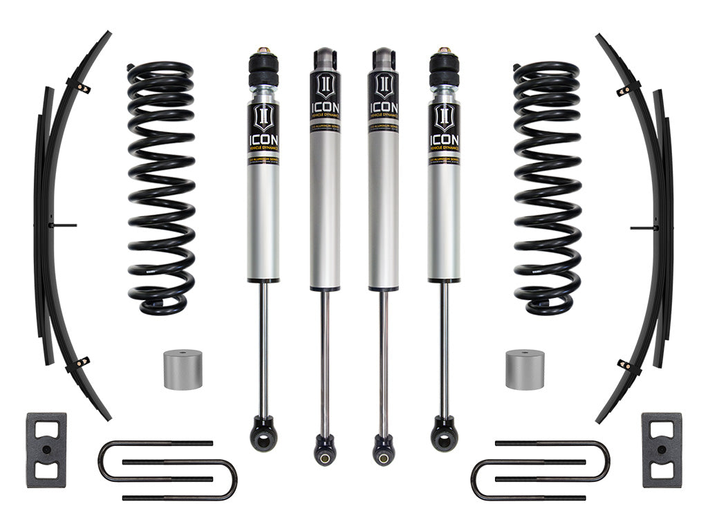2023 Ford F-250/F-350 Super Duty 4WD Diesel 2.5 Inch Lift Suspension System Icon Vehicle Dynamics