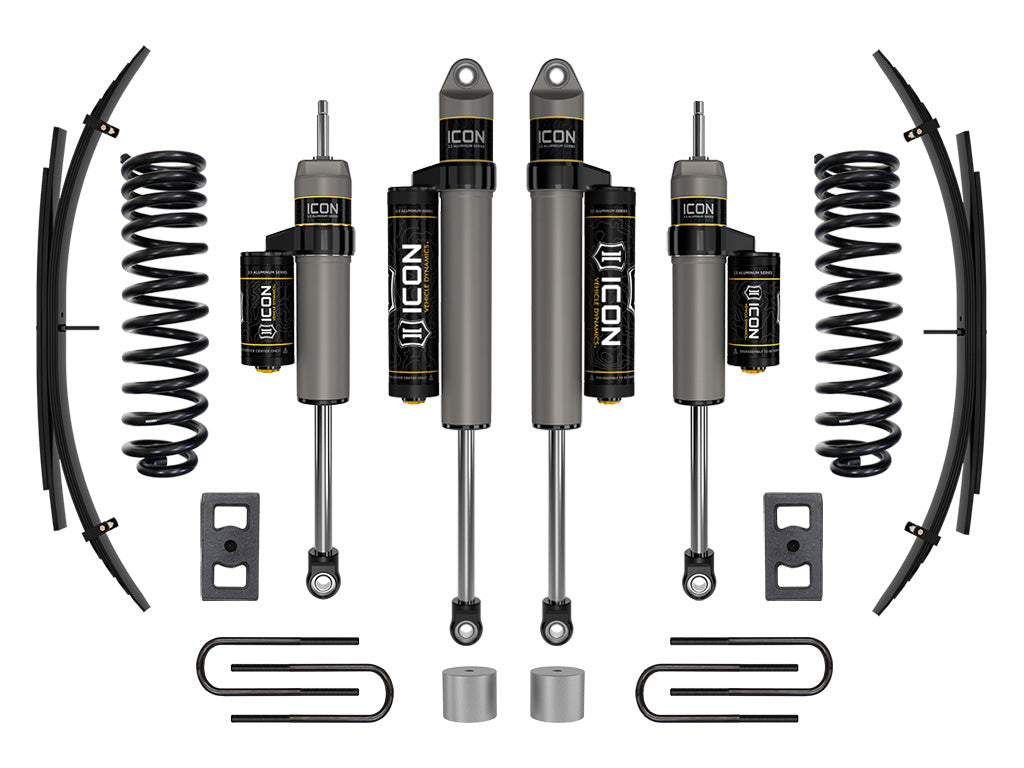 2023 Ford F-250/F-350 Super Duty 4WD Diesel 2.5 Inch Lift Suspension System Icon Vehicle Dynamics