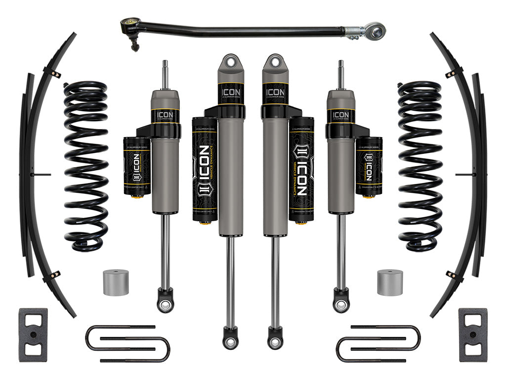 2023 Ford F-250/F-350 Super Duty 4WD Diesel 2.5 Inch Lift Suspension System Icon Vehicle Dynamics